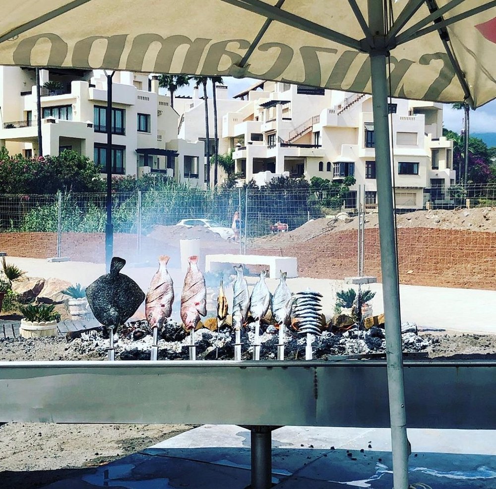 Seccion Pescado frito en Torre Velerin